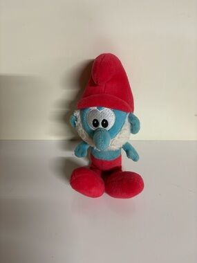 Papa Smurf Plush 9" The Smurfs Stuffed Animal 2011